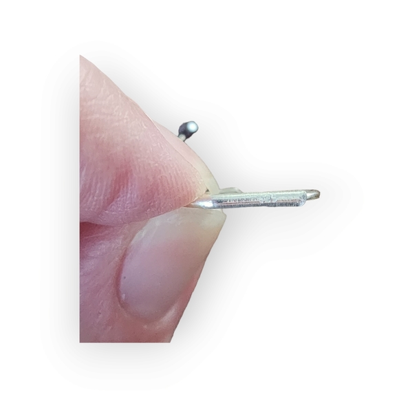 Sterling silver earrings - Picture 2 of 3